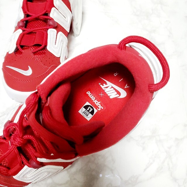 Supreme - Nike Air More Uptempo x Supreme 26.5cmの通販 by mari's