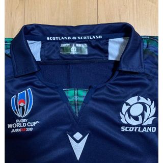 総合ランキング1位受賞 RWC2019 スコットランド代表 選手仕様ジャージ
