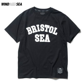 エフシーアールビー(F.C.R.B.)のF.C.Real Bristol WIND AND SEA BLACK M(Tシャツ/カットソー(半袖/袖なし))