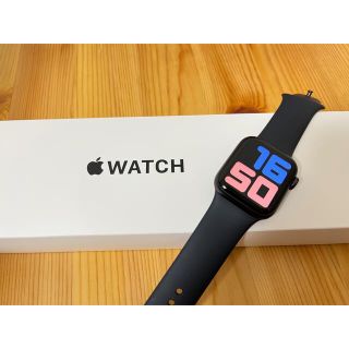 アップルウォッチ(Apple Watch)のApple Watch SE GPS 40mm スペースグレイ(腕時計(デジタル))