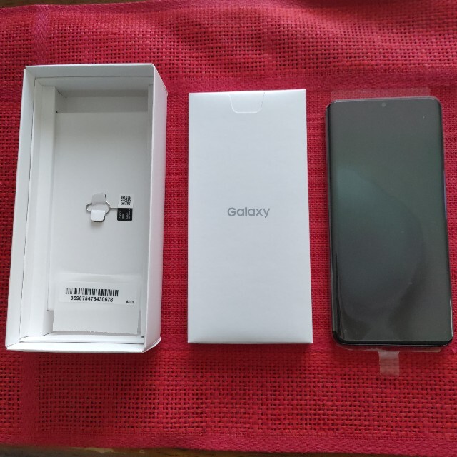 新品　SAMSUNG Galaxy A32 5G SCG08 オーサム ホワイト