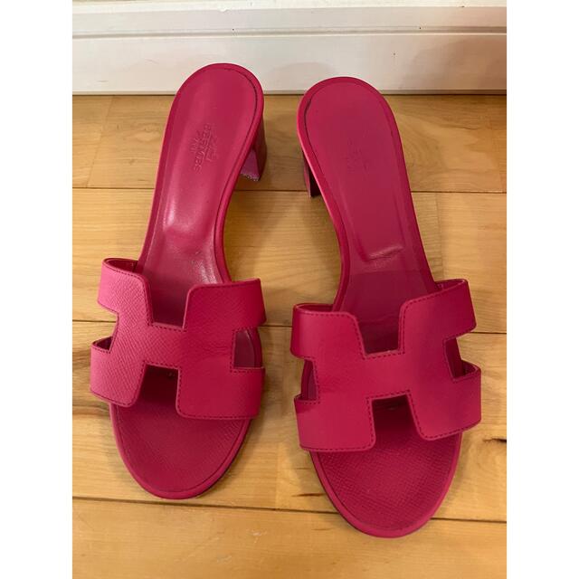 人気商品 Hermes - エルメス オアジス サンダル 23.5 ミュール