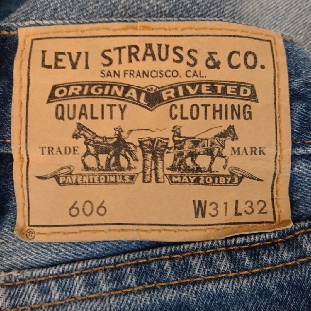 Levi's(リーバイス)のリーバイス デニム パンツ 606 メンズのパンツ(デニム/ジーンズ)の商品写真