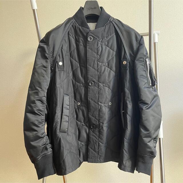 21AW  Sacai Nylon Twill Blouson