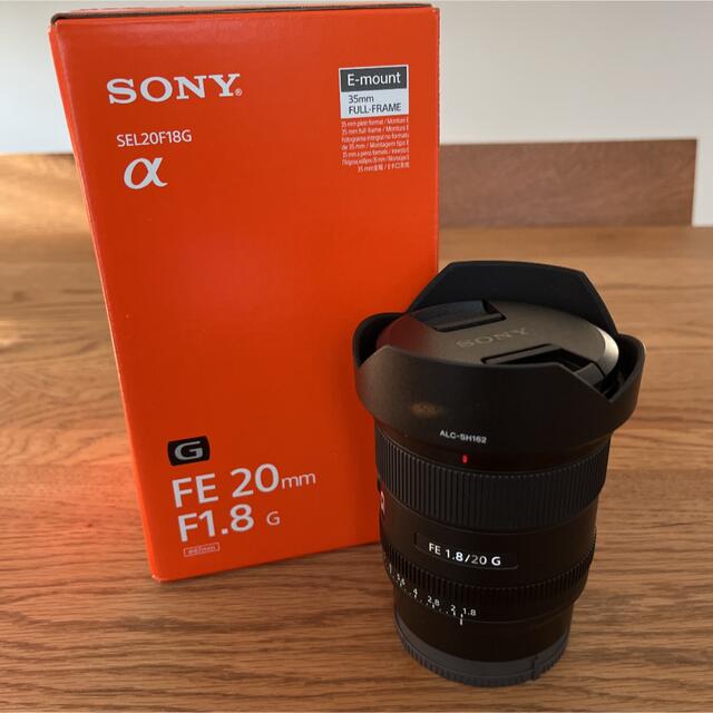 SONY(ソニー)のthanku様専用【保証付き】SONY 単焦点レンズ FE 20mm F1.8G スマホ/家電/カメラのカメラ(レンズ(単焦点))の商品写真