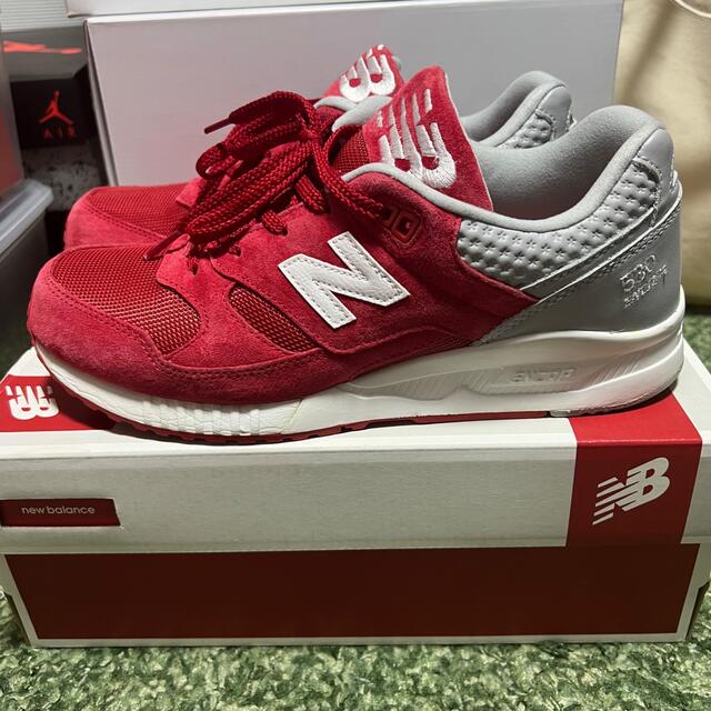 New Balance(ニューバランス)のNew balance M530SPC Red 27.5cm 中古 メンズの靴/シューズ(スニーカー)の商品写真