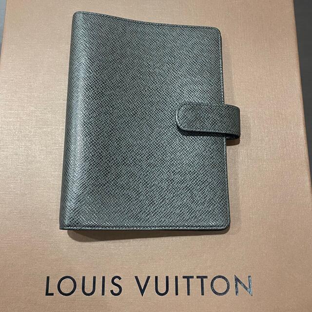 最新コレックション - VUITTON LOUIS 極美　ルイヴィトン システム　R20423 手帳カバー MM アジェンダ タイガ 手帳