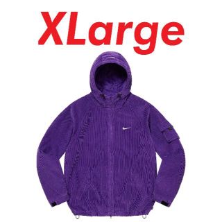 シュプリーム(Supreme)のSupreme/Nike Arc Corduroy Hooded XL 紫(その他)