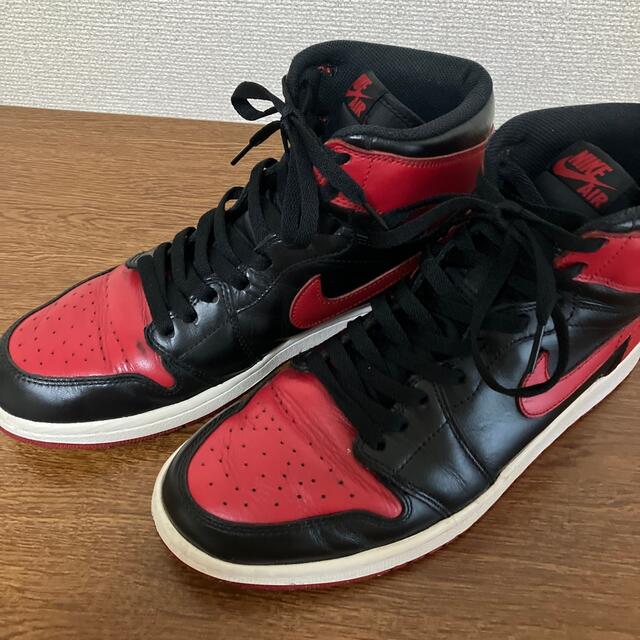 NIKE AIR JORDAN 1 BRED 2013年製 US11 29cm - スニーカー