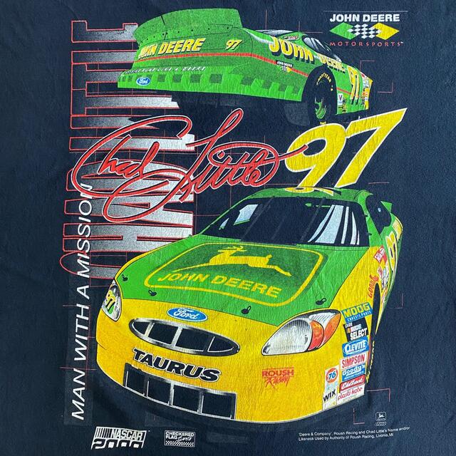00s NASCAR Chad Little Tee XXL ナスカー Tシャツ