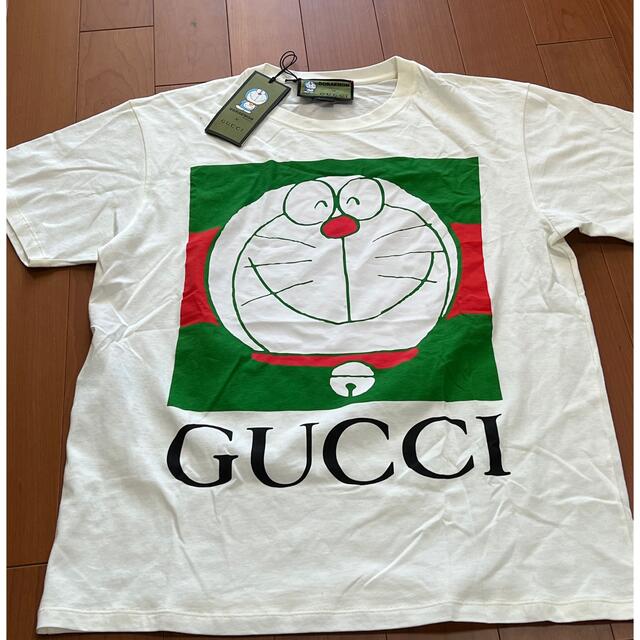 高級感 Gucci GUCCI ドラえもん Tシャツ❣️新品未使用❣️完売品❣️ Tシャツ+カットソー(半袖+袖なし) 
