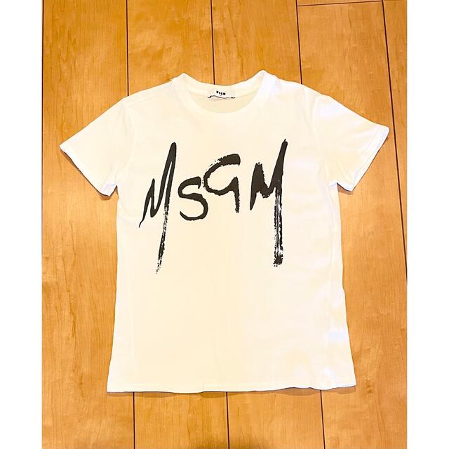 MSGM(エムエスジイエム)のMSGM キッズ　Tシャツ140 キッズ/ベビー/マタニティのキッズ服男の子用(90cm~)(Tシャツ/カットソー)の商品写真