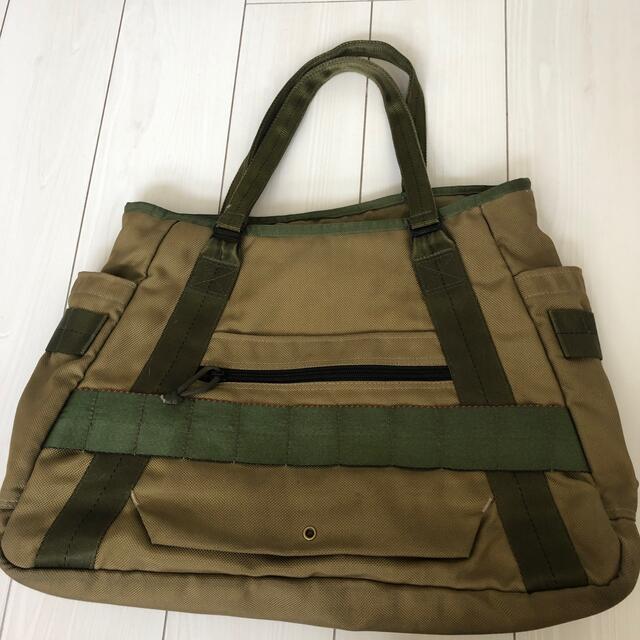 BRIEFING(ブリーフィング)のBRIEFING flight tote フライトトート カーキ メンズのバッグ(トートバッグ)の商品写真