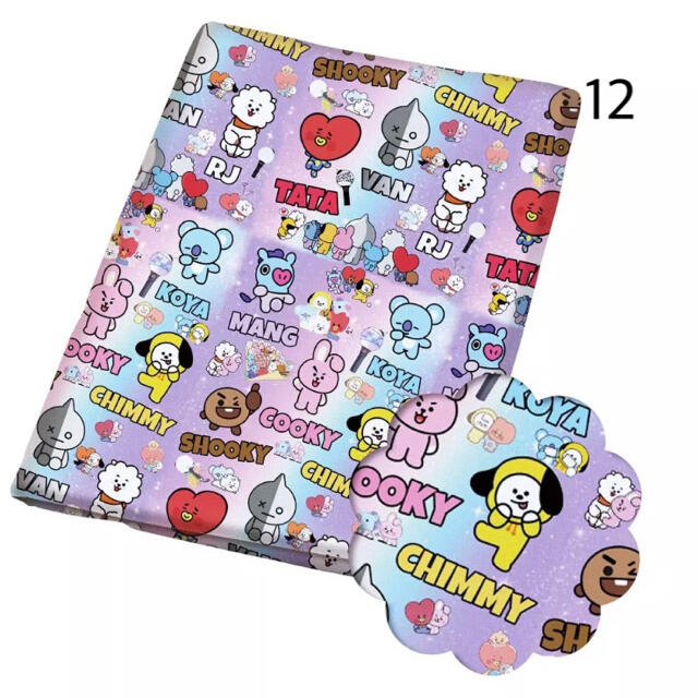 ★BT21★新入荷♡BTS 防弾少年団 バンタン 生地 布 ハギレ ハンドメイドの素材/材料(生地/糸)の商品写真