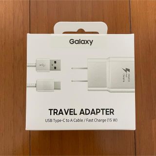 ギャラクシー(Galaxy)のGalaxy純正 トラベル アダプター Type-C 充電器(バッテリー/充電器)