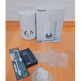 パナソニック(Panasonic)のPanasonic ｼﾞｪｯﾄｳｫｯｼｬｰ ﾄﾞﾙﾂ 白 EW-CDJ73-W(電動歯ブラシ)