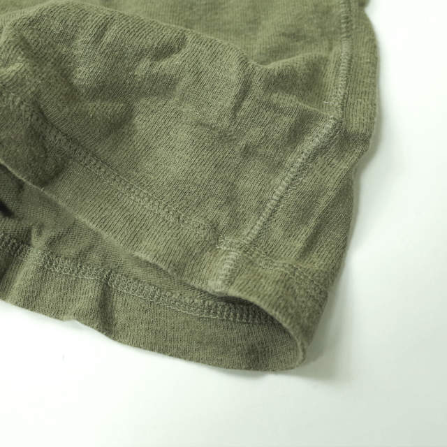 RRL(ダブルアールエル)のRRL ダブルアールエル HENLEY NECK L/S T-SHIRTS ヘンリーネックロングスリーブTシャツ S Olive 長袖 Double RL カットソー TEE フラットシーマ トップス【中古】【RRL】 メンズのトップス(Tシャツ/カットソー(七分/長袖))の商品写真