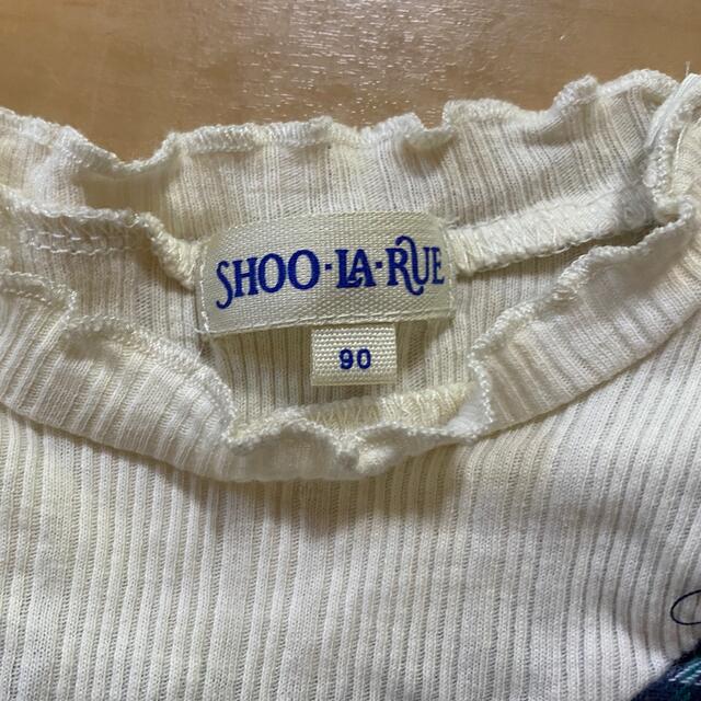 SHOO・LA・RUE(シューラルー)の【SHOO LA RUE】チェック柄長袖　90サイズ キッズ/ベビー/マタニティのキッズ服女の子用(90cm~)(Tシャツ/カットソー)の商品写真