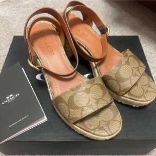 コーチ(COACH)のコーチサンダル COACH Piper Espadrille Heel(サンダル)