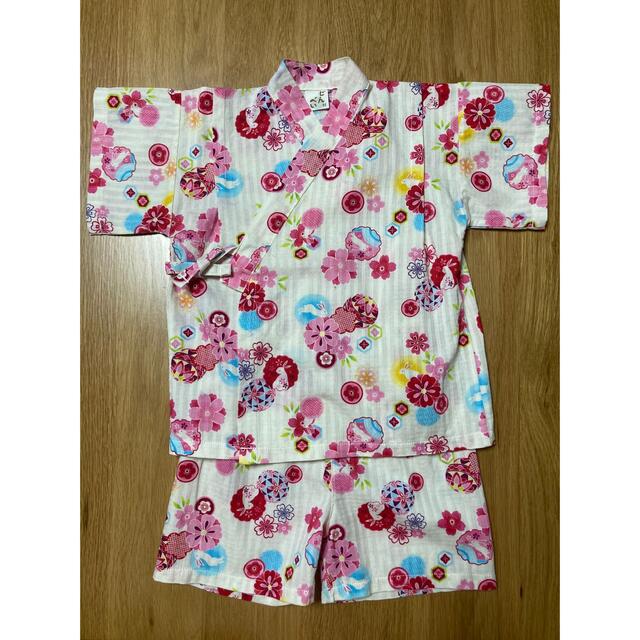 キッズ 甚平 サイズ95 キッズ/ベビー/マタニティのキッズ服女の子用(90cm~)(甚平/浴衣)の商品写真