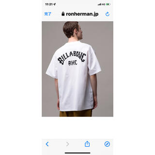 ロンハーマン(Ron Herman)のBillabong コラボRHC Tシャツ(Tシャツ/カットソー(半袖/袖なし))