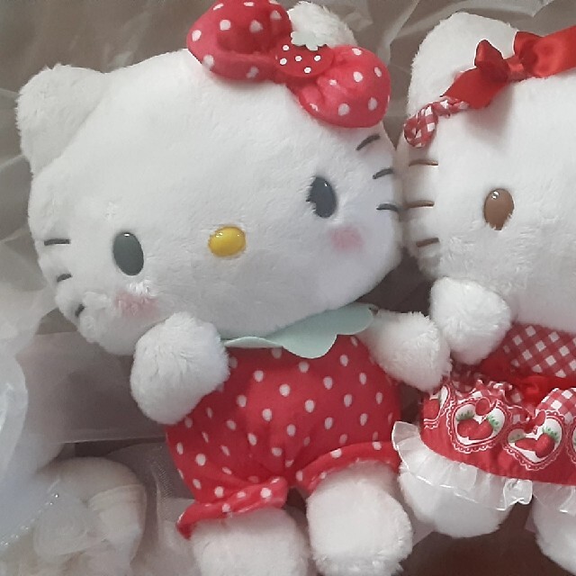 【レア】Hellokitty  ハローキティ　着ぐるみ　うさぎ　マスコットセット