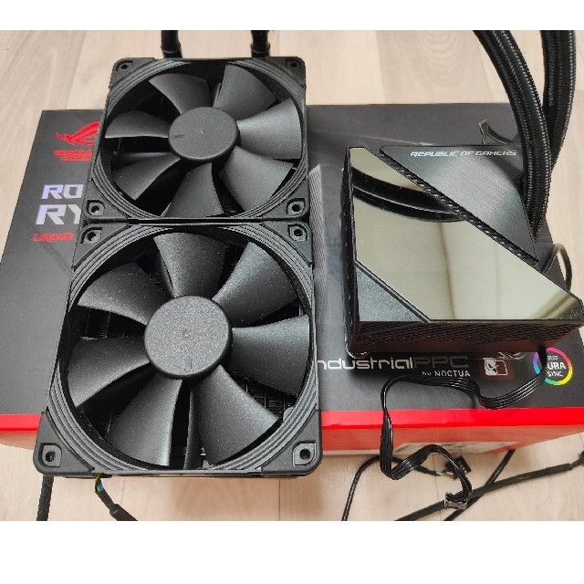 ASUS ROG Ryujin240 簡易水冷CPUクーラー - PCパーツ ASUS ROG Ryujin240 簡易水冷CPUクーラー - PCパーツ