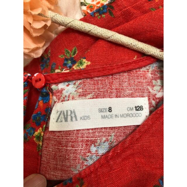 ZARA KIDS(ザラキッズ)のZARA ワンピース 120 キッズ/ベビー/マタニティのキッズ服女の子用(90cm~)(ワンピース)の商品写真