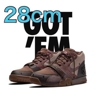 ナイキ(NIKE)のTravis Scott x Nike Air Trainer 1 SP (スニーカー)