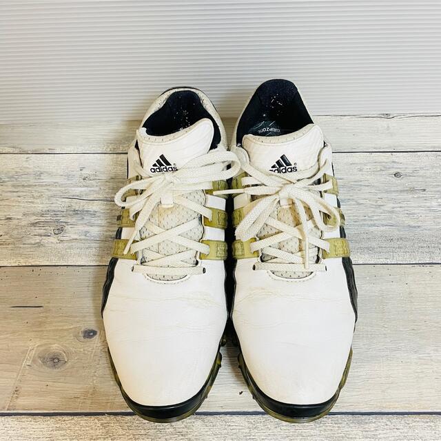 美品 ゴルフシューズ 26cm adidas POWERBAND CHASSIS
