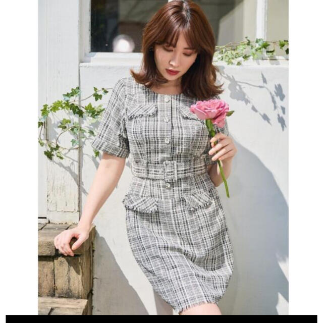 herlipto♡Classic Tweed Mini Dress 1