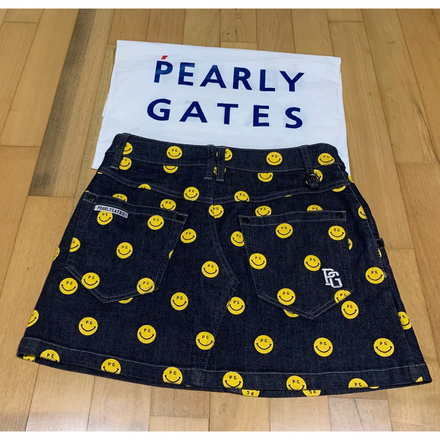 PEARLY GATES   スカート　ドット　サイズ1