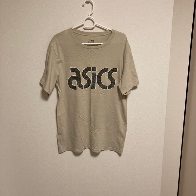 asics(アシックス)のアシックス　Tシャツ　ベージュ　M メンズのトップス(Tシャツ/カットソー(半袖/袖なし))の商品写真