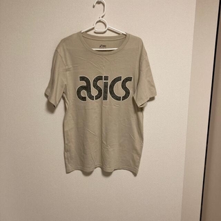 アシックス(asics)のアシックス　Tシャツ　ベージュ　M(Tシャツ/カットソー(半袖/袖なし))