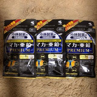 コバヤシセイヤク(小林製薬)の小林製薬の栄養補助食品 マカ・亜鉛 プレミアム 30日分★3袋組(その他)