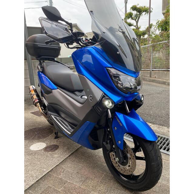 YAMAHA NMAX155 ETC.ドラレコ.フォグ バーハン走行1400kリアBOX