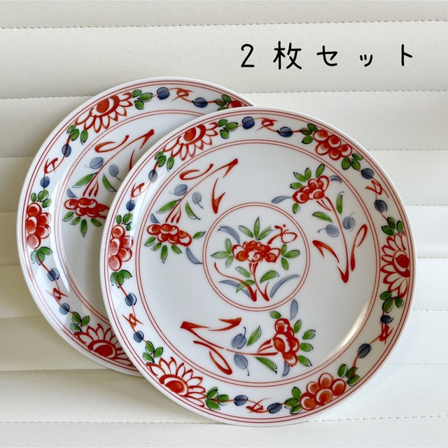 有田焼 林斎 中鉢 5枚セット たち吉赤絵丸皿2枚の通販 by リボン 有田焼 林斎 中鉢 5枚セット たち吉赤絵丸皿2枚の通販 by リボン