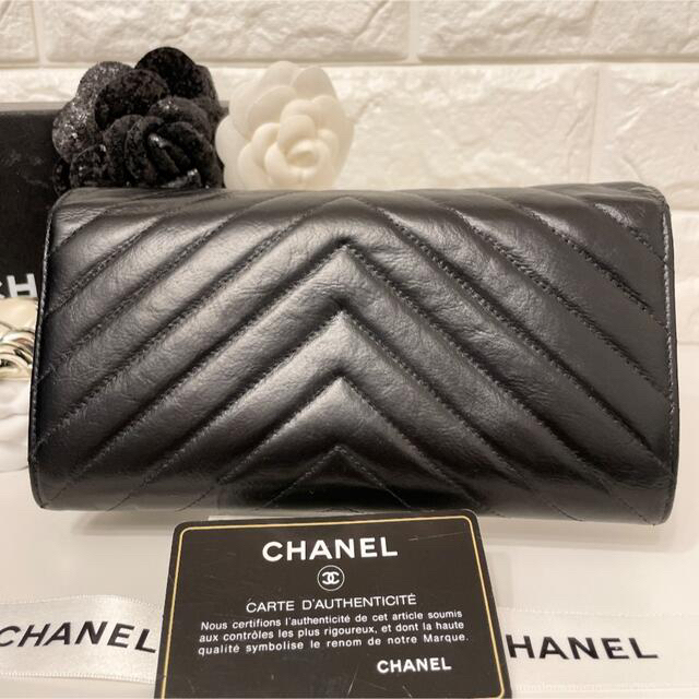 CHANEL(シャネル)のCHANEL✨シャネル✨長財布✨マトラッセ✨ゴールドフラップ✨ロングウォレット レディースのファッション小物(財布)の商品写真