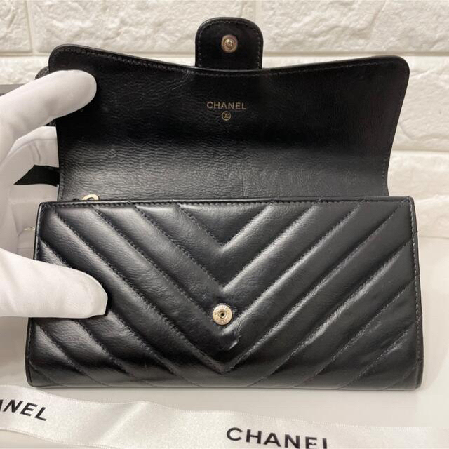 CHANEL(シャネル)のCHANEL✨シャネル✨長財布✨マトラッセ✨ゴールドフラップ✨ロングウォレット レディースのファッション小物(財布)の商品写真