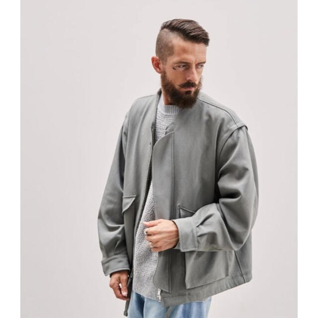 STUDIOUS(ステュディオス)のlidnm DETACHABLE FLIGHT BLOUSON メンズのジャケット/アウター(ブルゾン)の商品写真