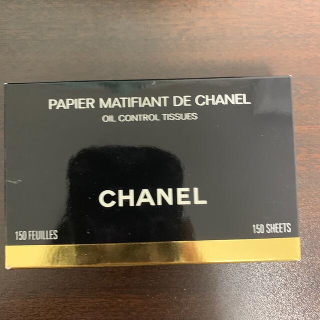 CHANEL(シャネル)のCHANEL シャネル　オイルコントロール　ティッシュ コスメ/美容のメイク道具/ケアグッズ(あぶらとり紙)の商品写真