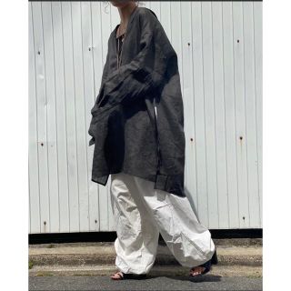 シャツ/ブラウス(長袖/七分)SAILOR KAFTAN SHIRT oll Kyoto - シャツ