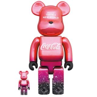 【即日発送】COCA-COLA BE@RBRICK 100% & 400%