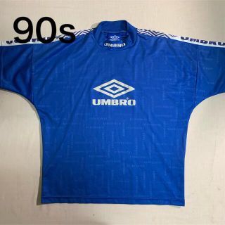 アンブロ(UMBRO)の【希少】90s 青タグ　アンブロ　フットボールシャツ　ゲームシャツ　ヴィンテージ(Tシャツ/カットソー(半袖/袖なし))