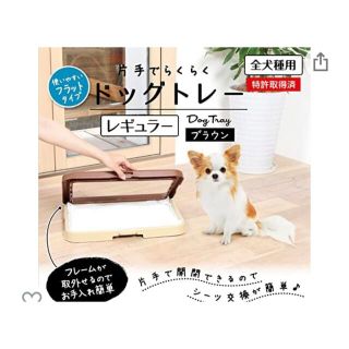 新品未使用 トイレトレー レギュラー (犬)