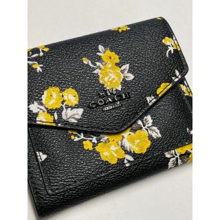 コーチ(COACH)の♡コーチ　ボタニカル柄　折財布　送料無料♡(財布)