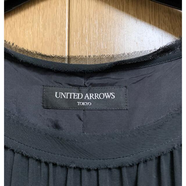 UNITED ARROWS(ユナイテッドアローズ)のユナイテッドアローズ　美品　ワンピース　38サイズ レディースのワンピース(ひざ丈ワンピース)の商品写真