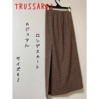 トラサルディ(Trussardi)のTRUSSARDI/トラサルディ カジュアルロングスカート　サイズ42(ロングスカート)