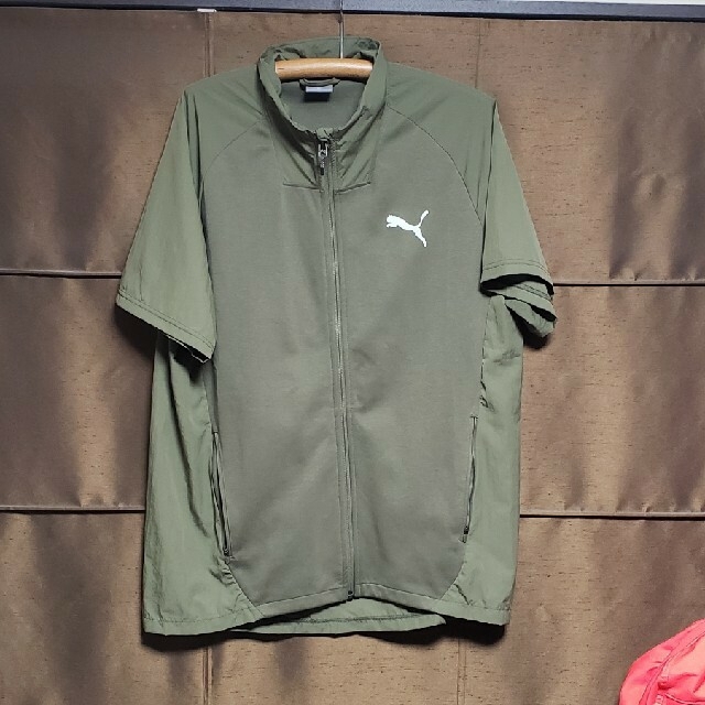 PUMA(プーマ)のPUMA　フルジップ切り替えシャツ メンズのトップス(Tシャツ/カットソー(半袖/袖なし))の商品写真