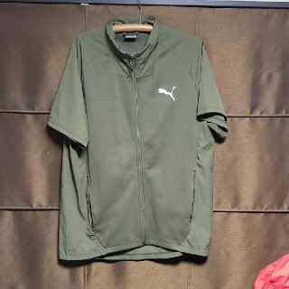 プーマ(PUMA)のPUMA　フルジップ切り替えシャツ(Tシャツ/カットソー(半袖/袖なし))